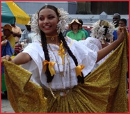 Dancer with the yellow dress