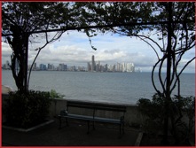 Panama City from Las Bóvedas