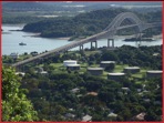 Bridge of the Americas from Ancon Hill