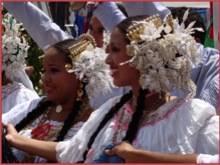 Folk dancers